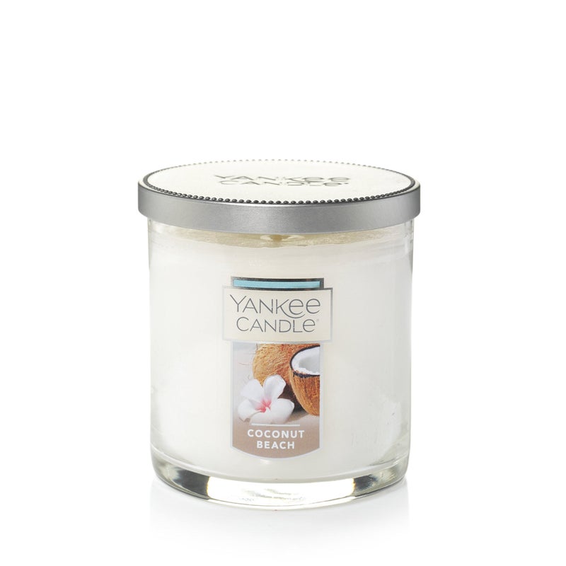 Yankee Candle Coconut Beach Scented, Classic 7oz Small Tumbler Single Wick Candle, Over 35 Hours of Burn Time - Image 1